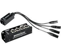 Pronomic NetCore SB-3F/SP-3M Set, Stagebox, Presa RJ45 etherCON, Cavo