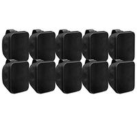 Pronomic OLS-5 BK Cassa Outdoor Nera 10x 80 Watt 10x Set, Woofer: 5