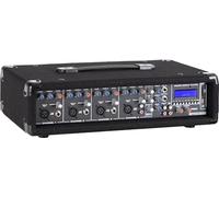 Pronomic PM42U MKII MP3 Powermixer a 4 Canali - Mixer con Amplificatore e Lettore MP3 USB/SD Integrato - 2x 100 Watt - Ingresso Mic/Line/Instrument - Powermixer con Equalizzatore Grafico a 3 Bande