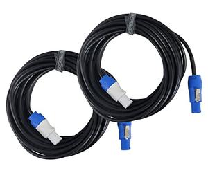 Pronomic Power Twist 10 Cavo di Alimentazione 10m Set da 2, 5 mm²