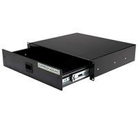 Pronomic RD-102 Cassetto Rack 2 HE (cassetto per rack 19 pollici, Snaplock, lamiera d'acciaio) nero