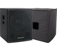 Pronomic SA-18 SUB Subwoofer Attivo + Set Copertura, 300 watt (RMS)