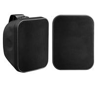 Pronomic Set 2 pezzi OLS-5 WH coppia altoparlanti per esterni nero 2x 80 Watt