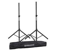 2x Supporti Stativo Asta Altoparlante Cassa Monitor Box Studio DJ PA 185cm Borsa