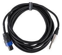 Pronomic Stage BOXJMSP1-5 Cavo per Cassa 5 m, Connettori: jack 6, 5 mm² | 3 mm ? Speakon compatibile, Sezione conduttori: 2x 1, 5 mm², Colore: nero, Rame privo di ossigeno, Resistente ad acidi e oli