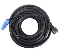 Pronomic Stage EUPPD-15 Cavo Ibrido Compatibile Schuko/Powercon + DMX 3 | Cavo combinato per alimentazione e segnale, Niente più grovigli di cavi collegando effetti luce controllati da DMX