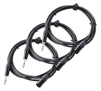 Pronomic Stage JXM-2.5 Jack Stereo/XLR 2,5m Set da 3