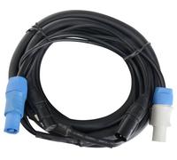 Pronomic Stage PPD-5 Cavo Ibrido Powerplug/DMX, Cavo di alimentazione 3x 0 | Cavo combinato per alimentazione e segnale, Niente più grovigli di cavi nel collegamento a effetti luce controllati via DMX