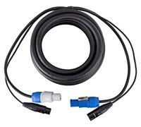 Pronomic Stage PPX-5 Cavo Ibrido Powerplug/XLR - Cavo combinato per alimentazione e segnale audio per casse attive - Lunghezza: 5 m