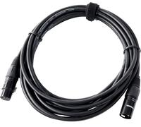 Pronomic Stage XFXM-5 Cavo Microfono XLR 5 m Nero, Lunghezza: 5m, 226 mm² | Connettori: XLR femmina 3 poli ? XLR maschio 3 poli, Sezione conduttore: 0, 226 mm², Colore guaina: nero, Sgancio a fascetta