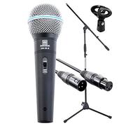 Pronomic Superstar XLR set microfono supporto cavo clip