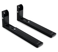 Pronomic UWM-30 BK Supporto universale da parete per microonde estensibile nero