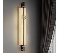 Prononi di alabastro in ottone Lampada da parete in marmo naturale Lampada bianca Pieta Piena Light Baglie Vanity Sconces con apparecchi di illuminazione a parete per ombra in marmo per la camera da