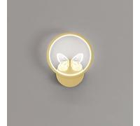 Prononi murali a LED Apparecchi per pareti da parete moderna Apparecchiatura da parete a farfalla, apparecchio di illuminazione con testiera da 13 W Compatibile con comodino per la camera da letto