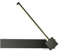 Prononi murali a LED dimmeble neri, lampade a parete regolabili a 1 luce, lampada a parete rotante moderna per camera da letto interno, vanità del bagno, specchio, comodino, corridoio, set di