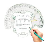 Pronostici Bebè Kit E Auguri Unisex Babe Shower | Carte Attività Interattive E Divertenti Kit Previsioni E Desideri Ricordo Per Ospiti Festa Shower Maschio O Femmina