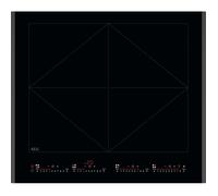 PRONTA CONSEGNA - AEG Piano cottura a induzione NIR 64T00 FB in vetroceramica nero da 60 cm