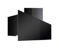 PRONTA CONSEGNA - Barazza Cappa a parete per piani induzione CITY GLASS 1KCYP9 finitura vetro nero da 90 cm