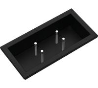 PRONTA CONSEGNA - Barazza Scolapiatti 1CSPN finitura inox nero opaco e fenix da 27.2 cm