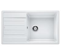 PRONTA CONSEGNA - Blanco IN Lavello una vasca con gocciolatoio LEGRA XL 6 S 1523328 finitura bianco da 86x50 cm - Sopratop