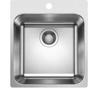 PRONTA CONSEGNA - Blanco Lavello a una vasca SUPRA 400-IF/A R12 1526352 in acciaio inox da 44x50 cm - Sopratop/Filotop