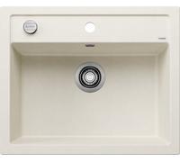 PRONTA CONSEGNA - Blanco Lavello una vasca DALAGO 6 1527063 finitura soft white da 61.5x51 cm - Sopratop