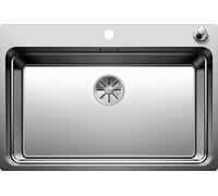 PRONTA CONSEGNA - Blanco Lavello una vasca ETAGON 700-IF/A 1524274 in acciaio inox da 74x50 cm - Sopratop/Filotop