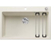 PRONTA CONSEGNA - Blanco Lavello una vasca ETAGON 8 1527079 finitura soft white da 78x51 cm - Sopratop