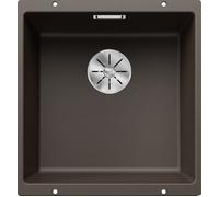 PRONTA CONSEGNA - Blanco Lavello una vasca SUBLINE 400-U 1518563 finitura caffè da 43x46 cm - Sottotop - PROMOZIONE ATTIVA FINO AL 10/09