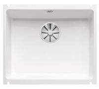 PRONTA CONSEGNA - Blanco Lavello una vasca SUBLINE 500-U 1514513 in ceramica bianco da 54.3x45.6 cm - Sottotop