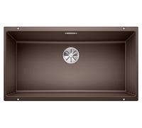 PRONTA CONSEGNA - Blanco Lavello una vasca SUBLINE 800-U 1523150 finitura caffè da 83x46 cm - Sottotop