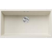 PRONTA CONSEGNA - Blanco Lavello una vasca SUBLINE 800-U 1527174 finitura soft white da 83x46 cm - Sottotop