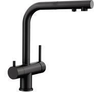 PRONTA CONSEGNA - Blanco Miscelatore a 3 vie con doppio comando e doccetta estraibile FONTAS-S II 1527737 finitura dark steel