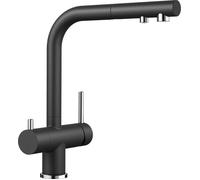 PRONTA CONSEGNA - Blanco Miscelatore a 3 vie doppio comando con doccetta estraibile FONTAS-S II 1525200 finitura antracite