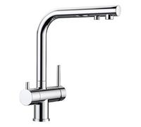 PRONTA CONSEGNA - Blanco Miscelatore a 3 vie doppio comando FONTAS II 1523128 finitura cromato