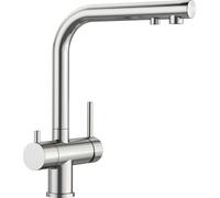 PRONTA CONSEGNA - Blanco Miscelatore a 3 vie doppio comando FONTAS II 1523129 finitura inox