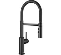 Blanco Catris rubinetto da cucina, orientabile, 527731, Catris dark steel satin/nero [Rubinetti da Cucina]