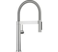 PRONTA CONSEGNA - Blanco Miscelatore monocomando con doccetta estraibile CULINA-S II Mini 1527467 finitura PVD steel - PROMOZIONE ATTIVA FINO AL 10/09