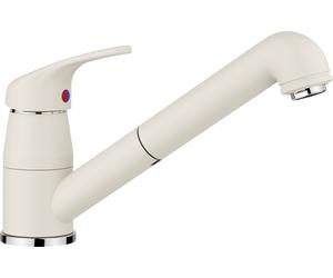 PRONTA CONSEGNA - Blanco Miscelatore monocomando con doccetta estraibile DARAS-S 1526937 finitura soft white