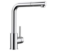 PRONTA CONSEGNA - Blanco Miscelatore monocomando con doccetta estraibile MILA-S 1519810 finitura cromato