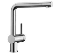 PRONTA CONSEGNA - Blanco Miscelatore monocomando LINUS 1517183 finitura acciaio massiccio