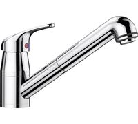 PRONTA CONSEGNA - Blanco Miscelatore monocomando sottofinestra con doccetta estraibile DARAS-S-F 1521752 finitura cromato