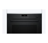 PRONTA CONSEGNA - Bosch PI Forno pirolitico con impulsi di vapore da incasso HRG272EB3 finitura vetro nero da 60 cm - Serie 4