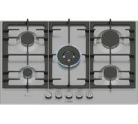 PRONTA CONSEGNA - Bosch Piano cottura a gas PCQ7A5I95 finitura acciaio inox da 75 cm - Serie 6