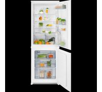 Frigorifero Combinato Amica KGCN 387 140 E NoFrost - 231L, Altezza 170 Cm, Classe D, FreshZone, Inverter, Congelatore Inferiore, Effetto Acciaio Inox