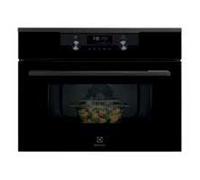 PRONTA CONSEGNA - Electrolux Microonde con grill KVMDE46H finitura vetro Intuit Pure Black da 60 cm