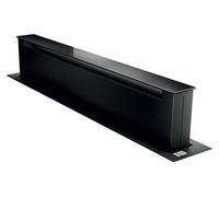 PRONTA CONSEGNA - Elica Cappa filtrante downdraft PANDORA BL/F/90 PRF0120979 finitura nero e vetro nero da 90 cm - Con motore interno