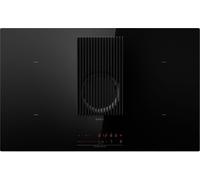 PRONTA CONSEGNA - Elica Piano cottura a induzione con cappa filtrante integrata NIKOLATESLA PRIME S BL/F PO/83 PRF0185060 in vetro nero da 83 cm