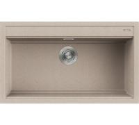 PRONTA CONSEGNA - Elleci Lavello a una vasca BEST 360 LGB36051 finitura composito G51 avena da 86x51 cm