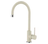 PRONTA CONSEGNA - Elleci Miscelatore monocomando con canna girevole CLOUD MGKCLO62 finitura G62 bianco antico